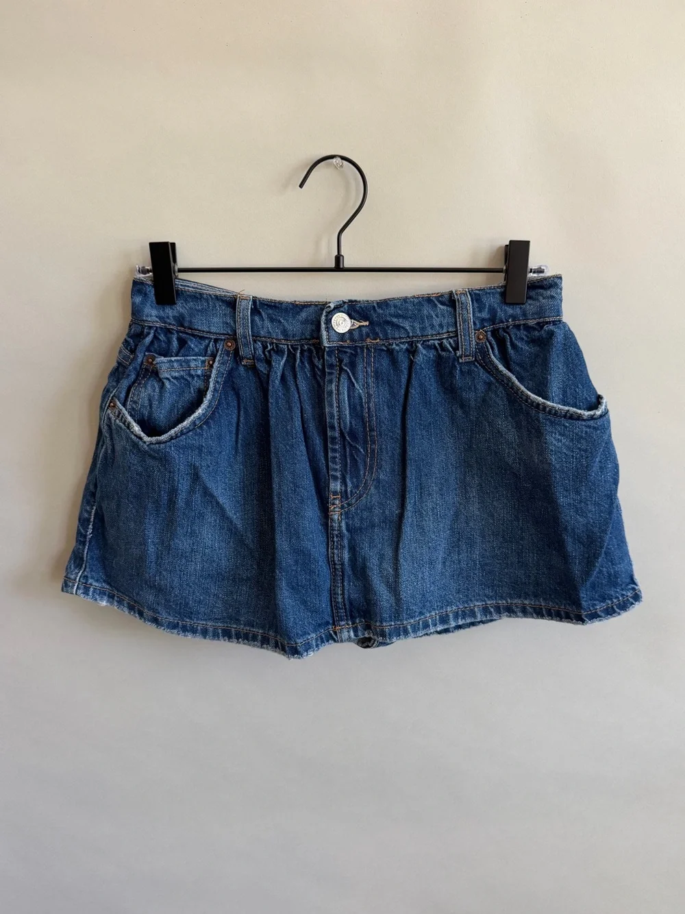 FREE PEOPLE We the Free Demi Denim Skort